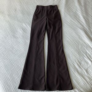 Garage Brown Flare Trousers
